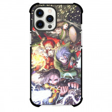 Dragon Quest Case For iPhone Samsung Galaxy Pixel OnePlus Vivo Xiaomi Asus Sony Motorola Nokia - Dragon Quest XI Characters Fighting Snow Background
