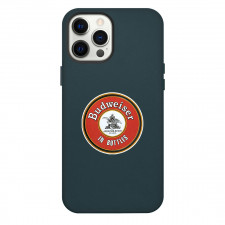 Budweiser Phone Case For iPhone and Samsung Galaxy Devices - Budweiser Round Retro Logo
