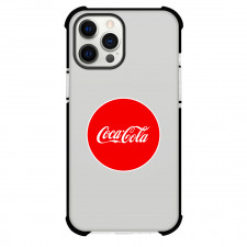 Coca-Cola Phone Case For iPhone and Samsung Galaxy Devices - Coca-Cola Logo On Round Red Background