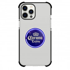 Corona Phone Case For iPhone and Samsung Galaxy Devices - Corona Logo Extra Blue LED Neon Light