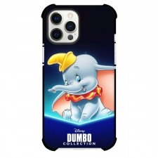 Dumbo Phone Case For iPhone Samsung Galaxy Pixel OnePlus Vivo Xiaomi Asus Sony Motorola Nokia - Blue Dumbo Cute in Yellow Hat and Navy Background