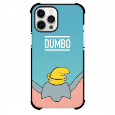 Dumbo Phone Case For iPhone Samsung Galaxy Pixel OnePlus Vivo Xiaomi Asus Sony Motorola Nokia - Dumbo Wear Yellow Hat with Blue Background