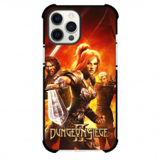 Dungeon Siege Phone Case For iPhone Samsung Galaxy Pixel OnePlus Vivo Xiaomi Asus Sony Motorola Nokia - Dungeon Siege II Red Haired Warrior Poster