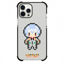 Neon Genesis Evangelion Rei Ayanami Phone Case For iPhone And Samsung Galaxy Devices - Rei Ayanami Pixal Art Sticker