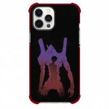 Neon Genesis Evangelion Shinji Ikari Phone Case For iPhone And Samsung Galaxy Devices - Shinji Ikari Evangelion Unit 01 Silhouette