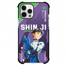 Neon Genesis Evangelion Shinji Ikari Phone Case For iPhone And Samsung Galaxy Devices - Shinji Ikari EVA Unit 01 Theme