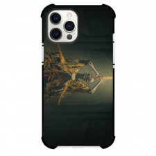 Elder Ring Shadow Of The Erdtree Phone Case For iPhone and Samsung Galaxy Devices - Corpse Impaled With Sword Illustration