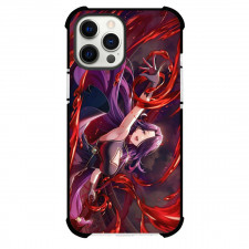 The Eminence In Shadow Aurora Phone Case For iPhone Samsung Galaxy Pixel OnePlus Vivo Xiaomi Asus Sony Motorola Nokia - Aurora Stacked Bleed Effect Anime Art Poster