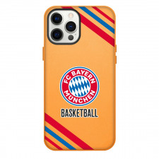 FC Bayern Munchen Basketball GmbH Phone Case For iPhone Samsung Galaxy Pixel OnePlus Vivo Xiaomi Asus Sony Motorola Nokia - Large Logo With Stripe