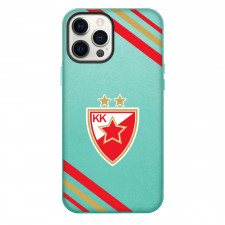 Kosarkaski Klub Crvena Zvezda Phone Case For iPhone Samsung Galaxy Pixel OnePlus Vivo Xiaomi Asus Sony Motorola Nokia - Large Logo With Stripe