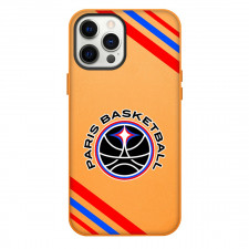 Paris Basketball Phone Case For iPhone Samsung Galaxy Pixel OnePlus Vivo Xiaomi Asus Sony Motorola Nokia - Large Logo With Stripe