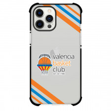 Valencia Basket Club Phone Case For iPhone Samsung Galaxy Pixel OnePlus Vivo Xiaomi Asus Sony Motorola Nokia - Large Logo With Stripe