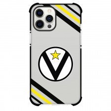Virtus Pallacanestro Bologna Phone Case For iPhone Samsung Galaxy Pixel OnePlus Vivo Xiaomi Asus Sony Motorola Nokia - Large Logo With Stripe