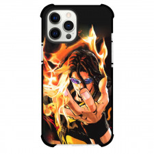 Eyeshield 21 Agon Kongo Case For iPhone Samsung Galaxy Pixel OnePlus Vivo Xiaomi Asus Sony Motorola Nokia - Agon Kongo Flaming Hands