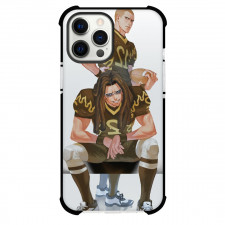 Eyeshield 21 Agon Kongo Case For iPhone Samsung Galaxy Pixel OnePlus Vivo Xiaomi Asus Sony Motorola Nokia - Agon Kongo & Unsui Kongo Standing and Sitting