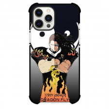 Eyeshield 21 Agon Kongo Case For iPhone Samsung Galaxy Pixel OnePlus Vivo Xiaomi Asus Sony Motorola Nokia - Agon Kongo & Unsui Kongo Yin Yang Background