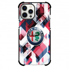 F1 Formula One Alfa Romeo Phone Case For iPhone And Samsung Galaxy Devices - Alfa Romeo Logo On Graphic Art