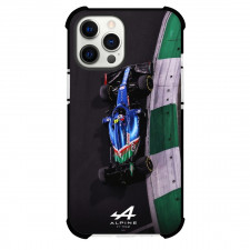 F1 Formula One Team Alpine Case For iPhone Samsung Galaxy Pixel OnePlus Vivo Xiaomi Asus Sony Motorola Nokia - In the Middle of Race