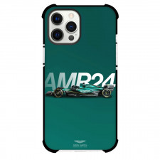 F1 Formula One Team Aston Martin Case For iPhone Samsung Galaxy Pixel OnePlus Vivo Xiaomi Asus Sony Motorola Nokia - AMR24 Minimalist Poster