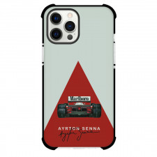 F1 Formula One Ayrton Senna Phone Case For iPhone And Samsung Galaxy Devices - Ayrton Senna McLaren On Marlboro Design Art