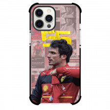 F1 Formula One Carlos Sainz Case For iPhone Samsung Galaxy Pixel OnePlus Vivo Xiaomi Asus Sony Motorola Nokia - Side View Portrait