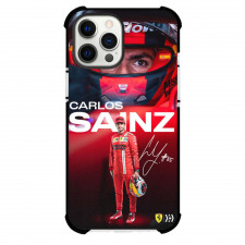 F1 Formula One Carlos Sainz Phone Case For iPhone And Samsung Galaxy Devices - Carlos Sainz Standing Poster