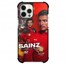 F1 Formula One Carlos Sainz Case For iPhone Samsung Galaxy Pixel OnePlus Vivo Xiaomi Asus Sony Motorola Nokia - With Signed Poster
