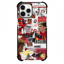 F1 Formula One Charles Leclerc Case For iPhone Samsung Galaxy Pixel OnePlus Vivo Xiaomi Asus Sony Motorola Nokia - Aesthetic Collage Art