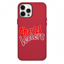 F1 Formula One Charles Leclerc Case For iPhone Samsung Galaxy Pixel OnePlus Vivo Xiaomi Asus Sony Motorola Nokia - Name Sticker Art