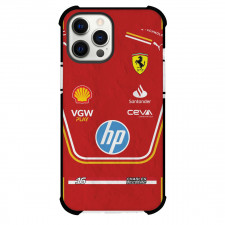 F1 Formula One Charles Leclerc Phone Case For iPhone Samsung Galaxy Pixel OnePlus Vivo Xiaomi Asus Sony Motorola Nokia - Charles Leclerc Red Racing Suit Poster