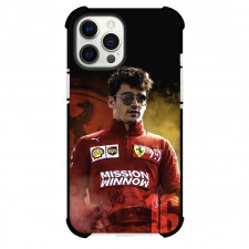 F1 Formula One Charles Leclerc Case For iPhone Samsung Galaxy Pixel OnePlus Vivo Xiaomi Asus Sony Motorola Nokia - Wearing Shades Overlay Art