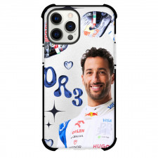 F1 Formula One Daniel Ricciardo Case For iPhone Samsung Galaxy Pixel OnePlus Vivo Xiaomi Asus Sony Motorola Nokia - Futuristic Gleam Poster