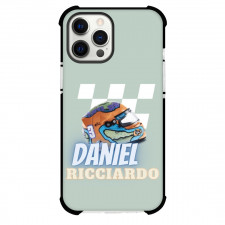 F1 Formula One Daniel Ricciardo Case For iPhone Samsung Galaxy Pixel OnePlus Vivo Xiaomi Asus Sony Motorola Nokia - Helmet Minimalist Poster
