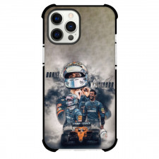 F1 Formula One Daniel Ricciardo Case For iPhone Samsung Galaxy Pixel OnePlus Vivo Xiaomi Asus Sony Motorola Nokia - Smoke Overlay Portait