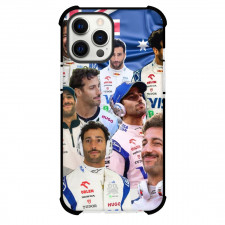 F1 Formula One Daniel Ricciardo Case For iPhone Samsung Galaxy Pixel OnePlus Vivo Xiaomi Asus Sony Motorola Nokia - United Kingdom Flag Background