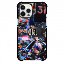 F1 Formula One Esteban Ocon Case For iPhone Samsung Galaxy Pixel OnePlus Vivo Xiaomi Asus Sony Motorola Nokia - Racing Number Collage