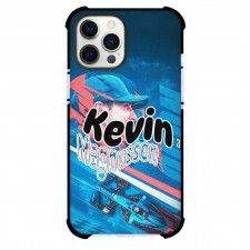 F1 Formula One Esteban Ocon Case For iPhone Samsung Galaxy Pixel OnePlus Vivo Xiaomi Asus Sony Motorola Nokia - Side View Poster