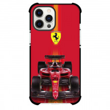 F1 Formula One Team Ferrari Case For iPhone Samsung Galaxy Pixel OnePlus Vivo Xiaomi Asus Sony Motorola Nokia - Minimalist Racing Line Poster