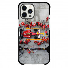 F1 Formula One Ferrari Phone Case For iPhone And Samsung Galaxy Devices - Ferrari Formula 1 Pit Crew Poster