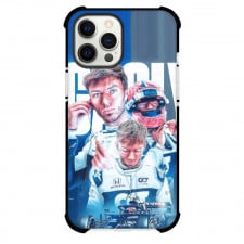 F1 Formula One Pierre Gasly Case For iPhone Samsung Galaxy Pixel OnePlus Vivo Xiaomi Asus Sony Motorola Nokia - Bright Blue Poster