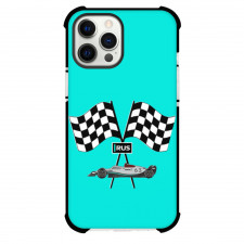 F1 Formula One George Russell Case For iPhone Samsung Galaxy Pixel OnePlus Vivo Xiaomi Asus Sony Motorola Nokia - Racing Flag Minimalist