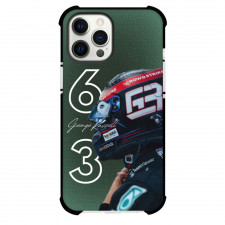 F1 Formula One George Russell Case For iPhone Samsung Galaxy Pixel OnePlus Vivo Xiaomi Asus Sony Motorola Nokia - Side Pose Portrait