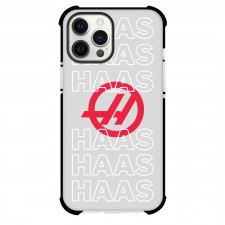 F1 Formula One Team Haas Case For iPhone Samsung Galaxy Pixel OnePlus Vivo Xiaomi Asus Sony Motorola Nokia - Aesthetic Red Logo