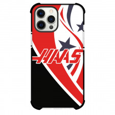 F1 Formula One Team Haas Case For iPhone Samsung Galaxy Pixel OnePlus Vivo Xiaomi Asus Sony Motorola Nokia - Red Poster Art
