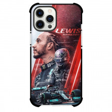 F1 Formula One Lewis Hamilton Case For iPhone Samsung Galaxy Pixel OnePlus Vivo Xiaomi Asus Sony Motorola Nokia - Side View Poster