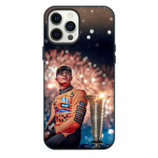 F1 Formula One Lando Norris Phone Case For iPhone Samsung Galaxy Pixel OnePlus Vivo Xiaomi Asus Sony Motorola Nokia - Fireworks Trophy Portrait Poster