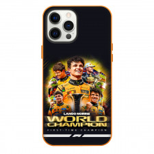 F1 Formula One Lando Norris Phone Case For iPhone Samsung Galaxy Pixel OnePlus Vivo Xiaomi Asus Sony Motorola Nokia - First Time Champion Poster
