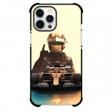 F1 Formula One Lando Norris Case For iPhone Samsung Galaxy Pixel OnePlus Vivo Xiaomi Asus Sony Motorola Nokia - Minimalist Animated Portrait