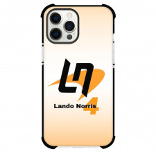 F1 Formula One Lando Norris Case For iPhone Samsung Galaxy Pixel OnePlus Vivo Xiaomi Asus Sony Motorola Nokia - Minimalist Initials Poster