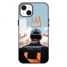 F1 Formula One Lando Norris Phone Case For iPhone Samsung Galaxy Pixel OnePlus Vivo Xiaomi Asus Sony Motorola Nokia - Lando Norris Standing And Wear Mclaren F1 Suit Poster